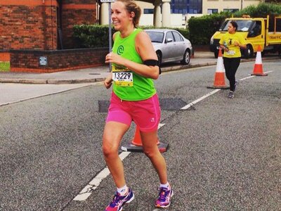 Image of Miss Haynes runs (another) marathon!